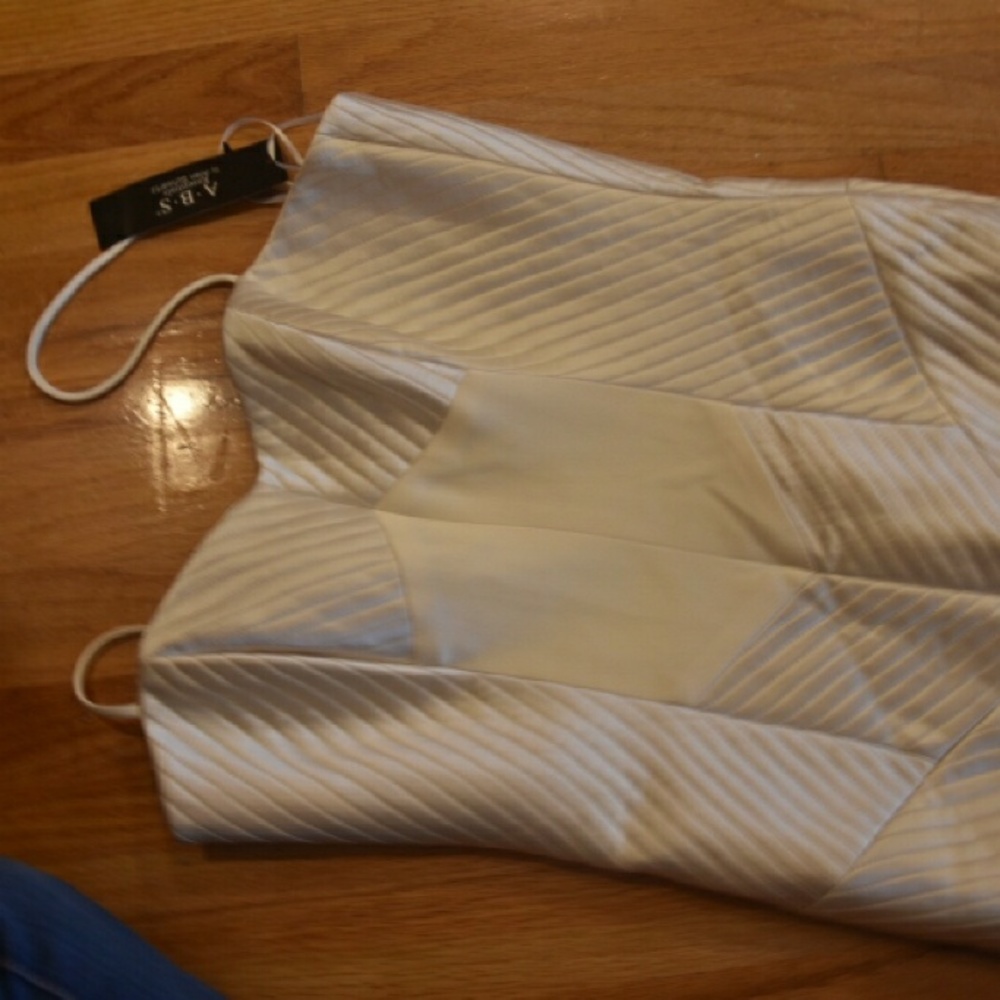 White formal dress